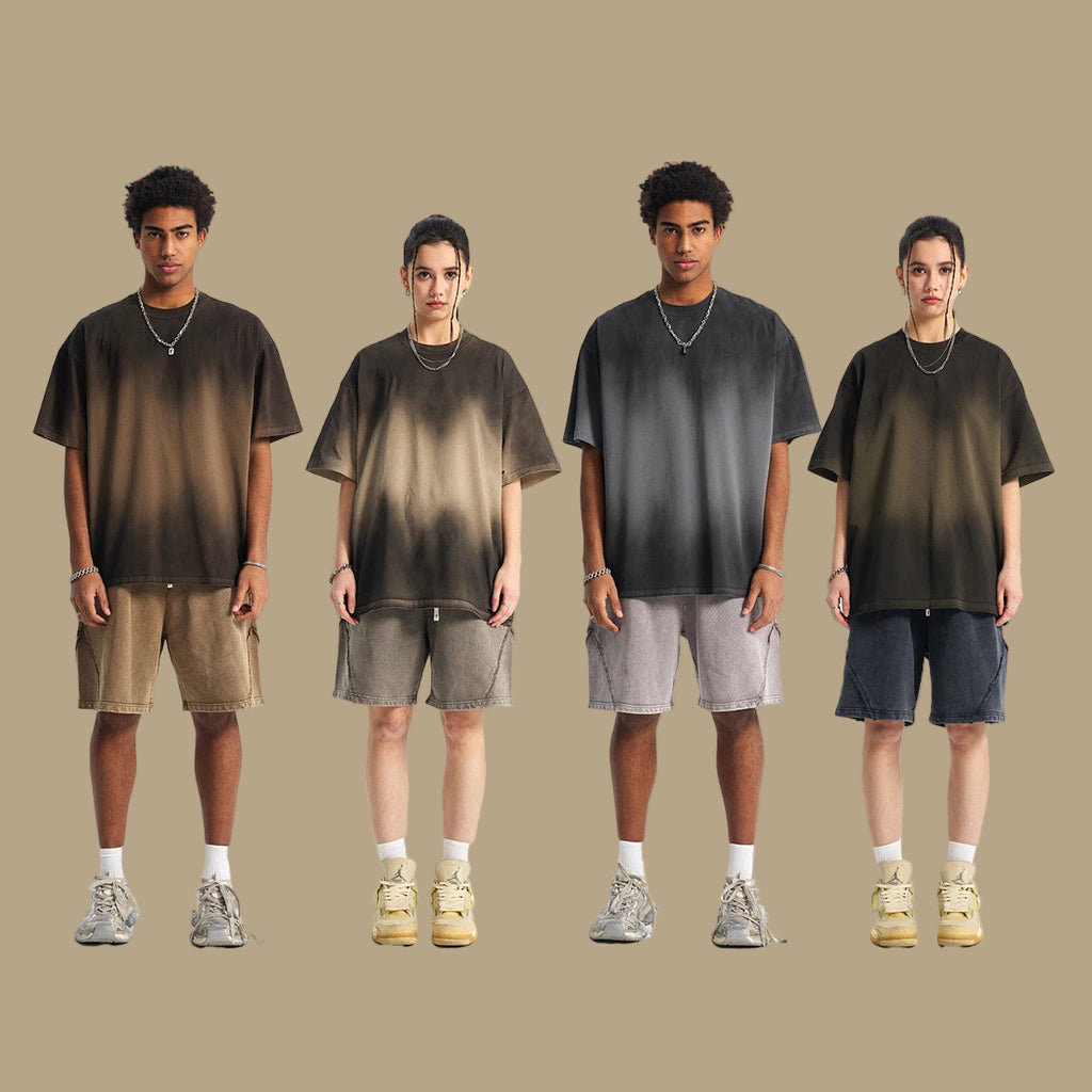 Crown&Co. Eclipse Fade Oversized Tee