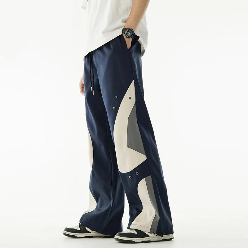 Crown&Co. Varsity Baggy Sweatpants