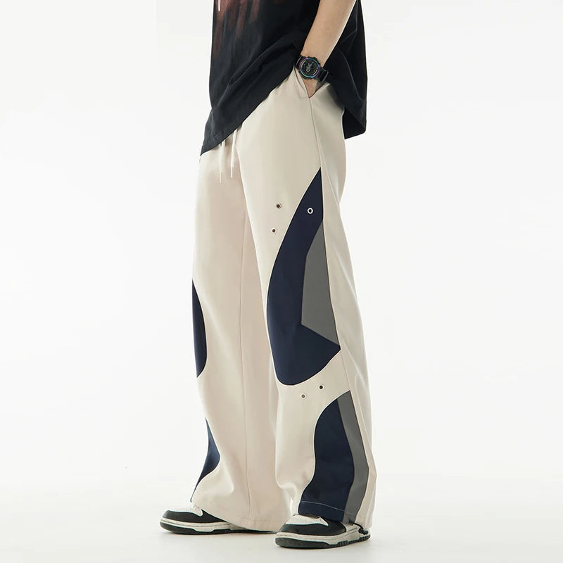 Crown&Co. Varsity Baggy Sweatpants