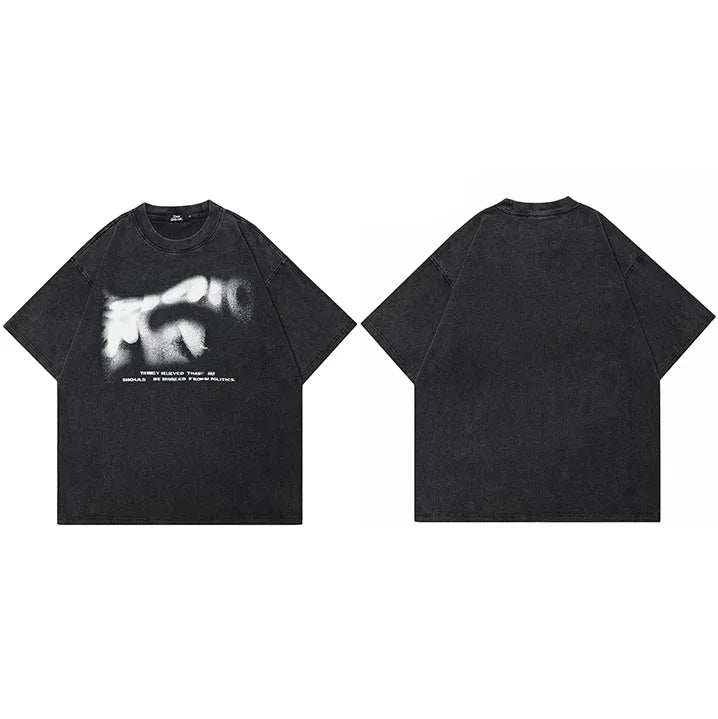 Crown&Co. Obscura Tee – Washed Black