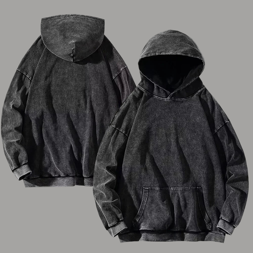 Crown&Co's Retro Fade Oversized Hoodie